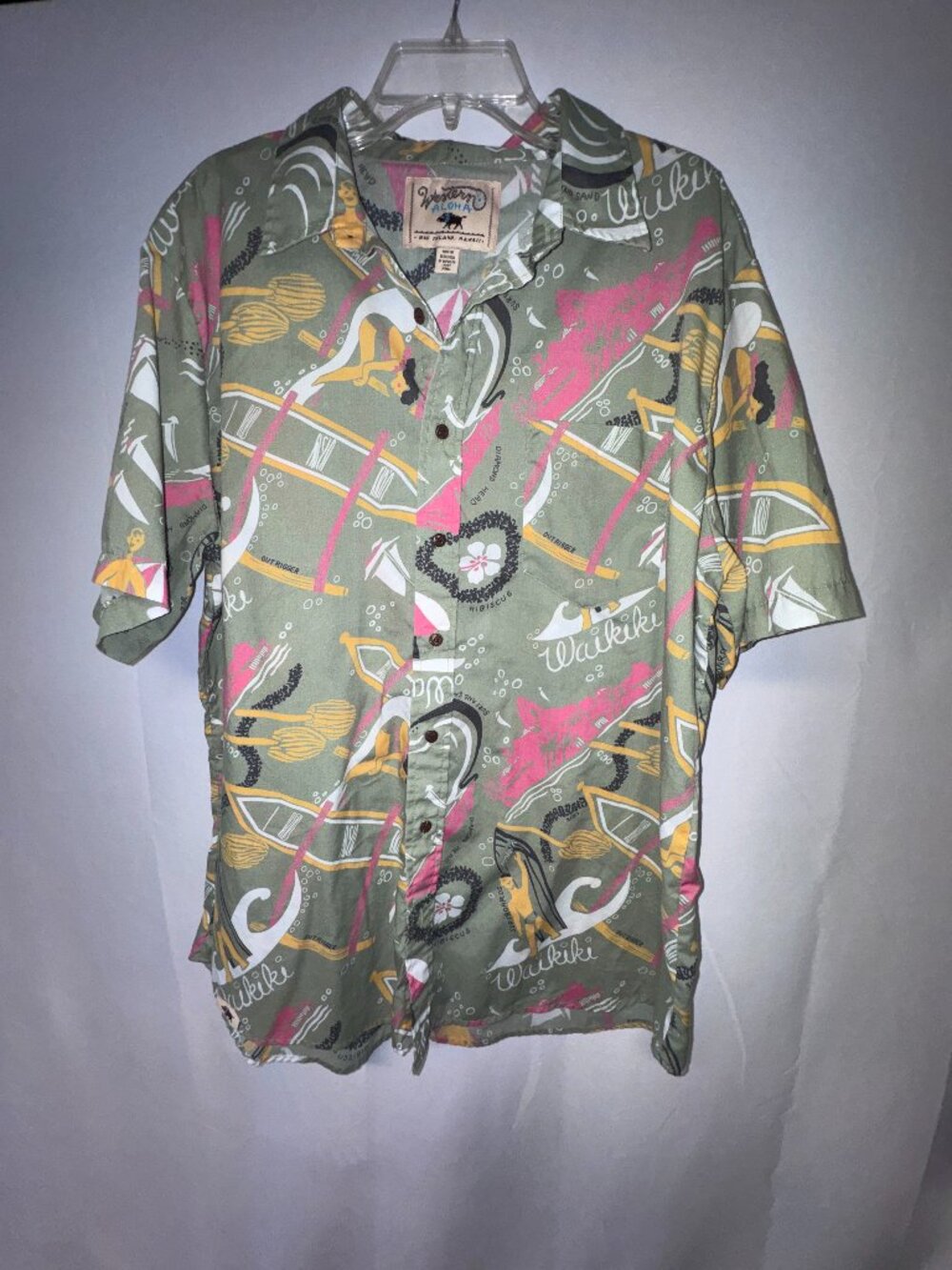 Western Aloha Short Sleeve Shirt